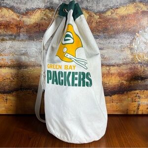 Green Bay Packers Canvas Drawstring Duffle Bag